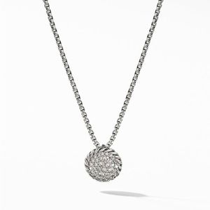 David Yurman Petit Pave’ diamond necklace